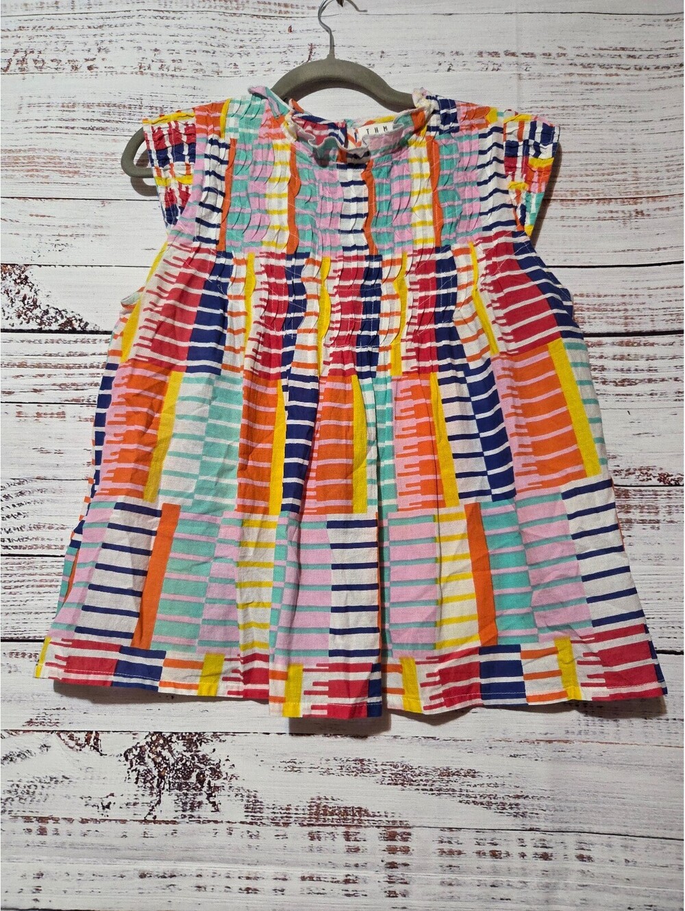 THML Ladies Size S Colorful Multi Pattern Dress
